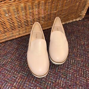 Aldo Leather Slip-On Shoes